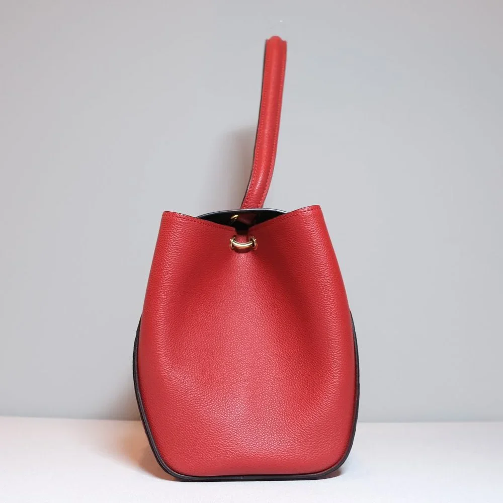 Louis Vuitton Red Monogram Trocadero Empreinte Leather Bag